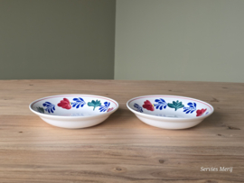 Boerenbont Boch set 2x rond schaaltje 16 cm