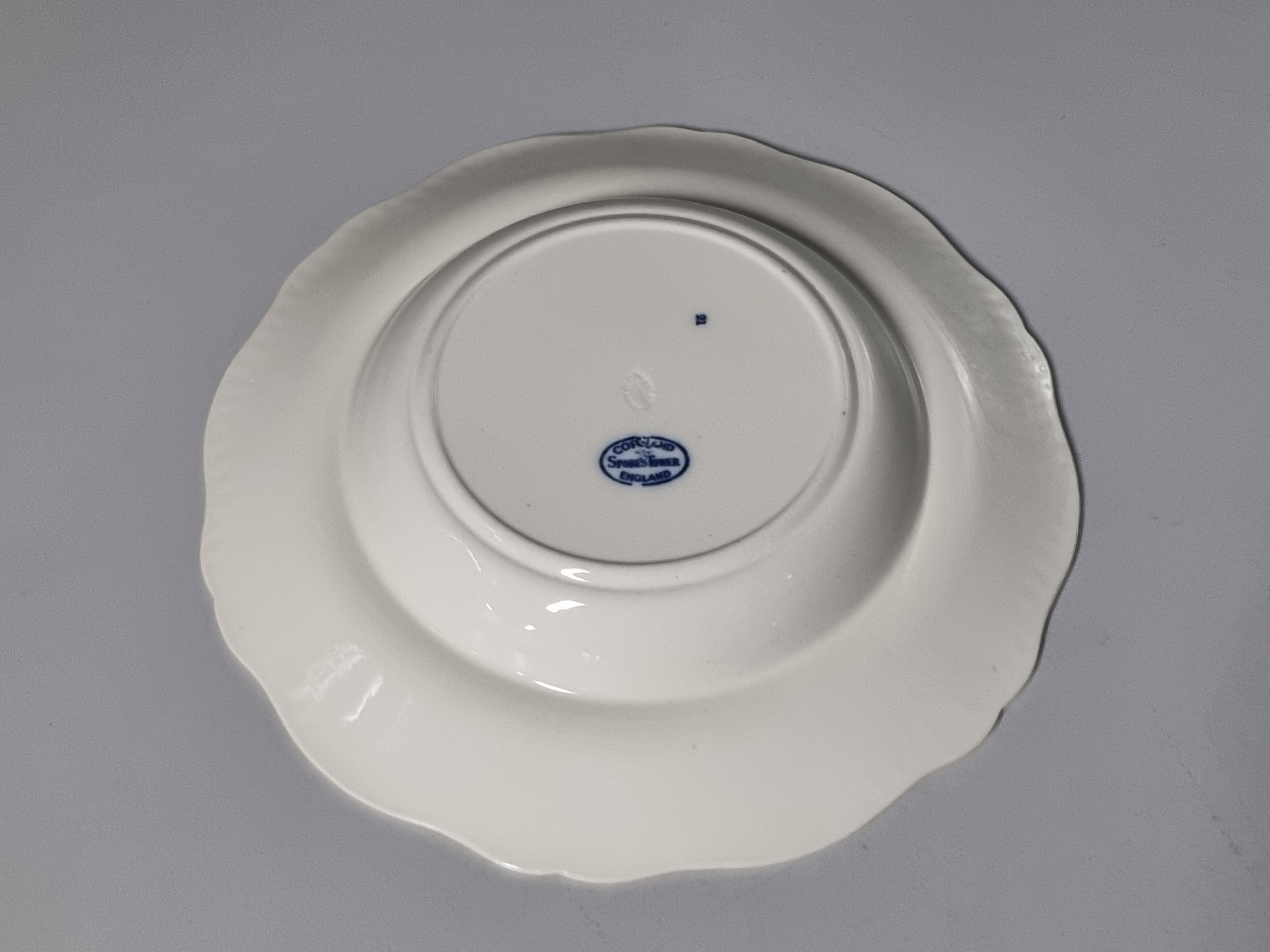 Engels Copeland Spode's Tower blauw grote diepe borden 27 cm