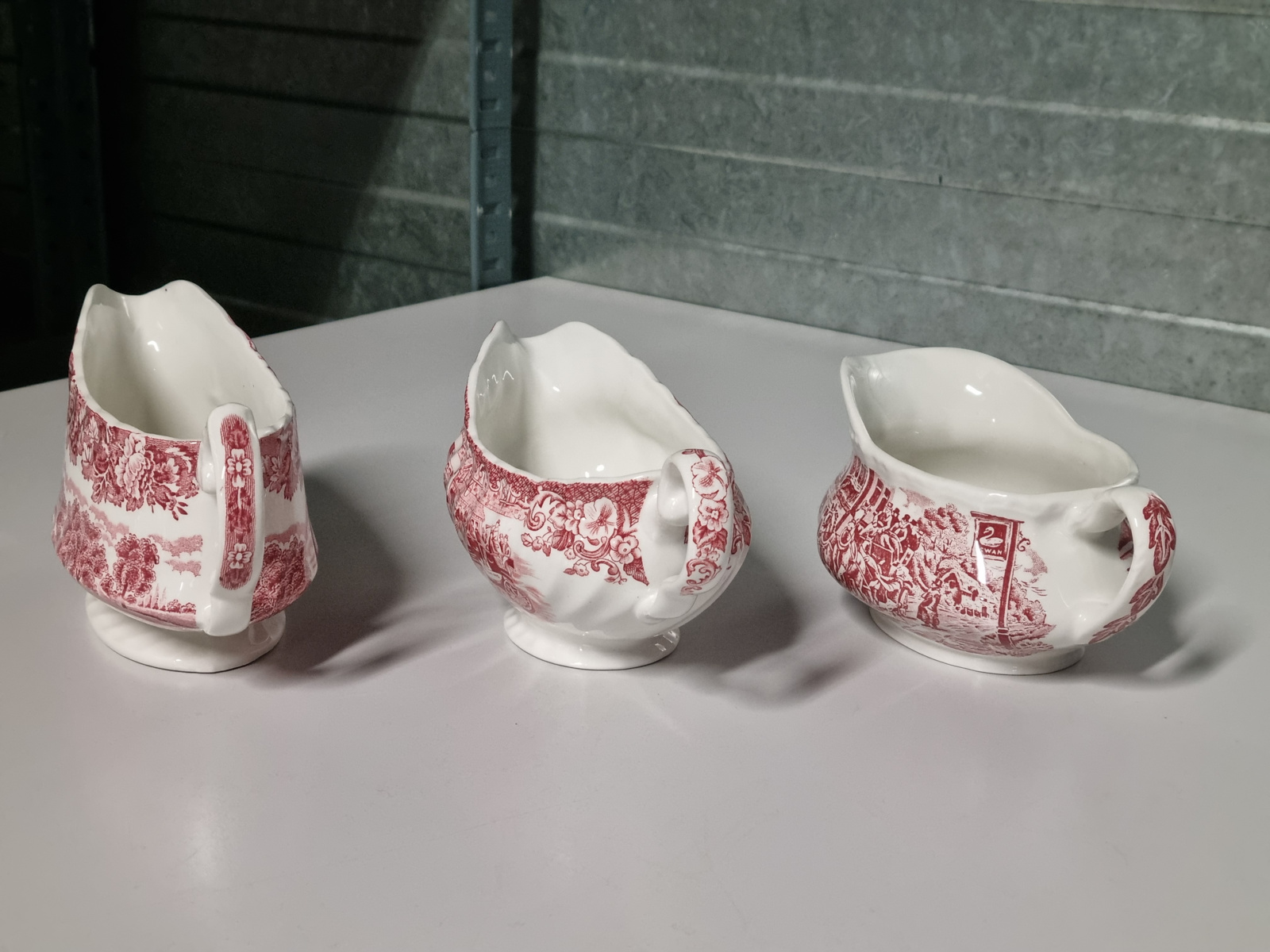 Engels rood Set 3x mix & match sauskommen