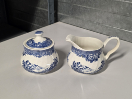 Engels blauw England's Heritage Ansley & Co. roomstel (groot model)