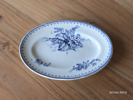 Meibloem Petrus Regout ovaal schaaltje 21 cm