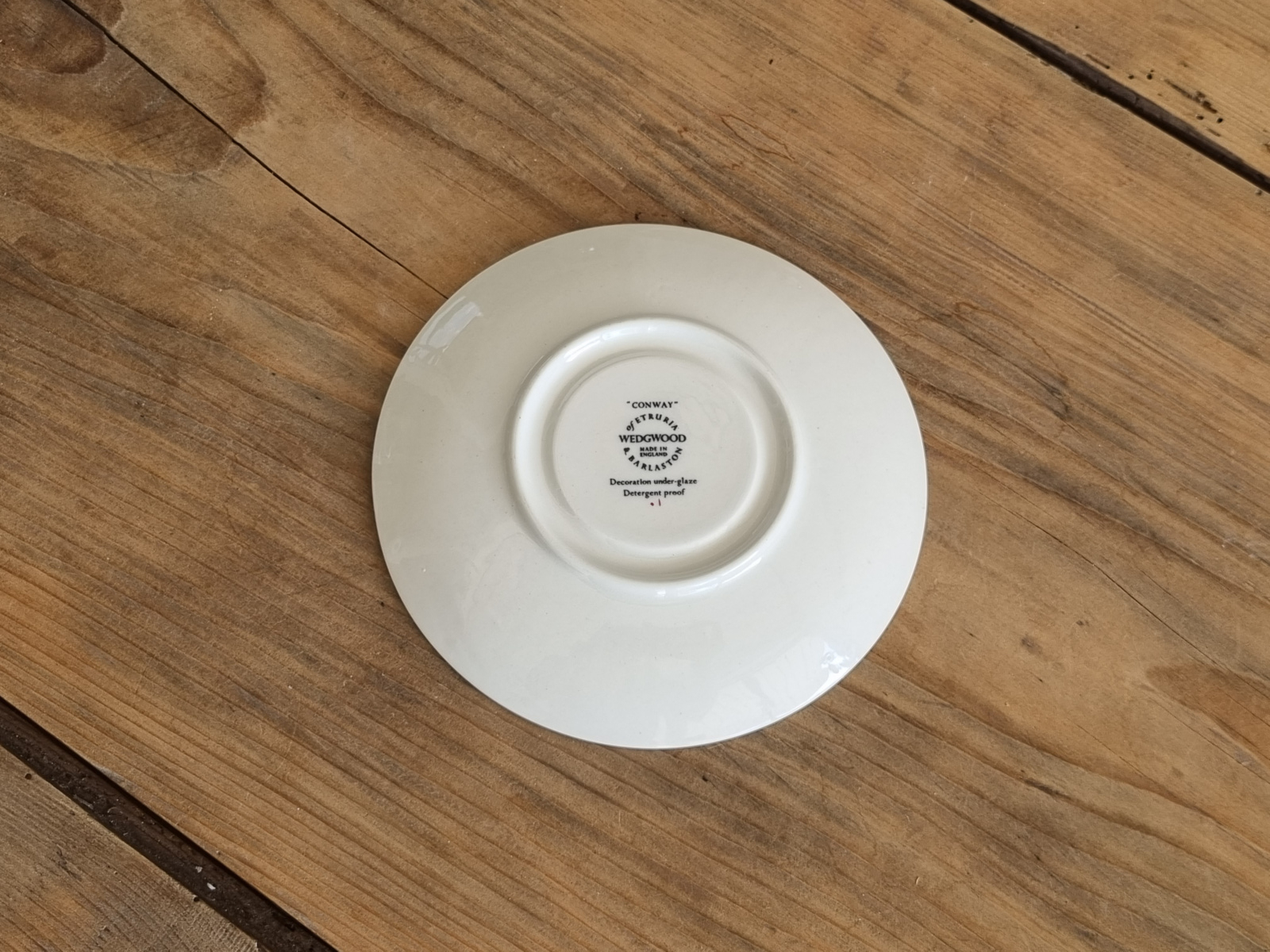 Wedgwood Conway Schotel Ø 14,5 cm voor een theekopje Ø 8 of 9 cm