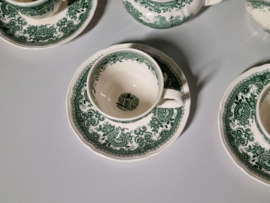 Villeroy en Boch Burgenland groen Koffieservies 8-pers.