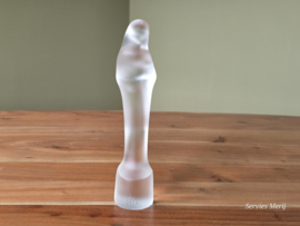 Leerdam Glas Stef Uiterwaal Madonna kleine maat 24 cm (2 plekjes)