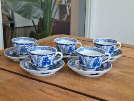 Mosa Maastricht Lange Lijs set 5x kop en schotel
