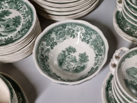 Villeroy en Boch Burgenland groen compleet servies 12-pers