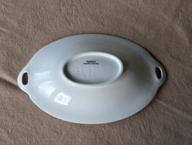 Wedgwood Lugano ovaal schaaltje met greepjes 23 cm