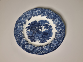 Engels blauw Enoch Wedgwood Woodland Dinerbord 25 cm