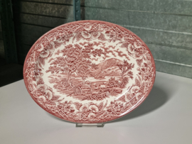 Engels rood Ironstone EIT Ltd England Schaal 29 cm