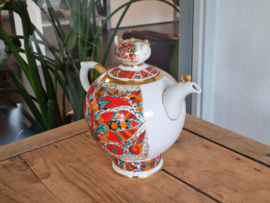 Lomonosov Red Rooster robuuste Theepot met theepot deksel