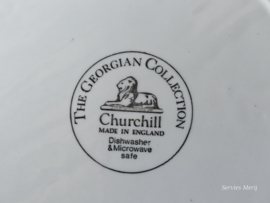 Engels blauw Jachtservies Myott's Country Life Eetservies 8 personen