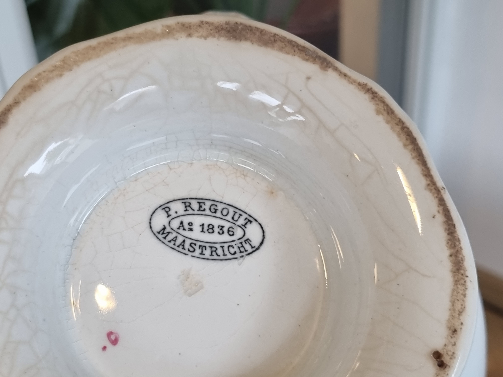 Petrus Regout Portici hoge Koffiepot ca. 1,5 liter