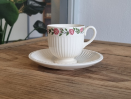 Wedgwood Rosalind Espresso kop- en schotel