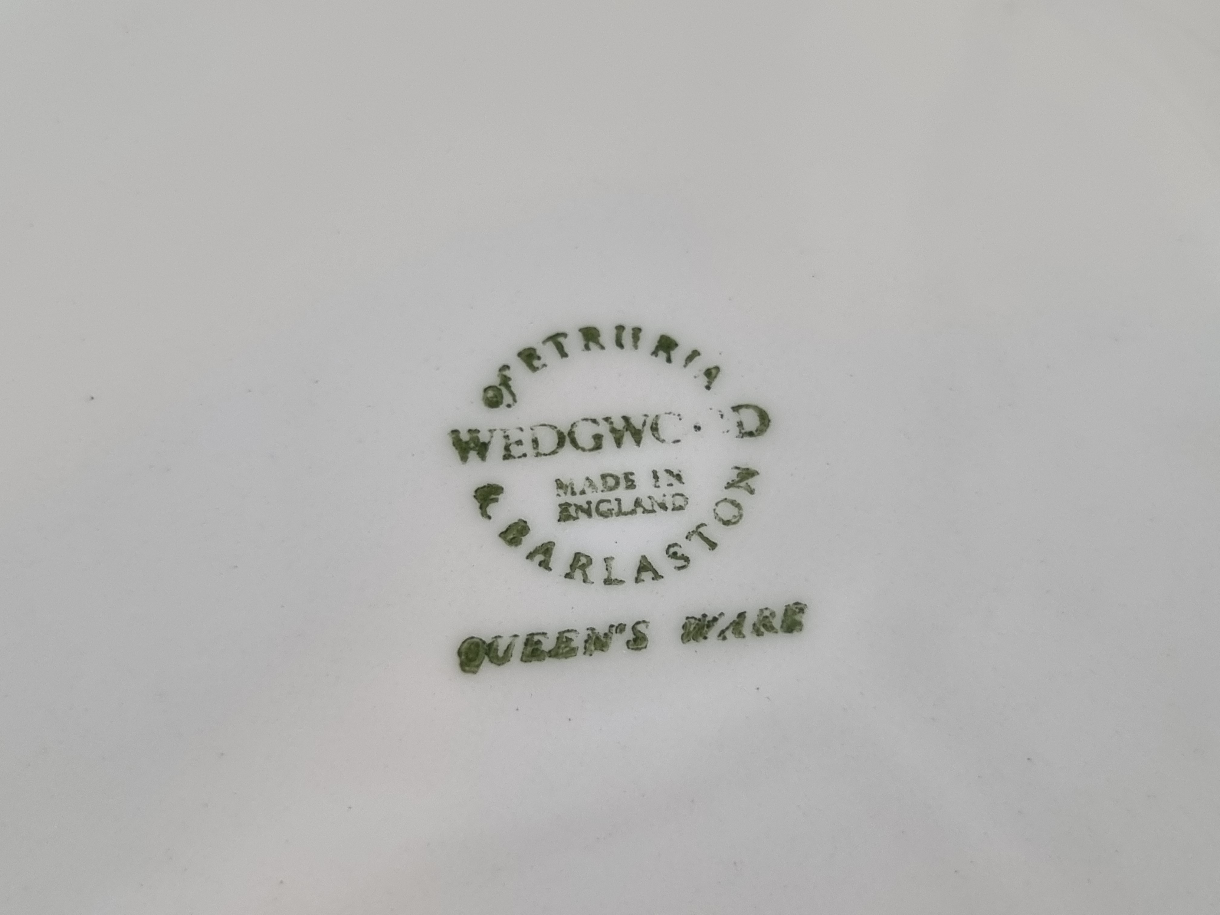 Wedgwood Queen's Ware Schaal rond model 20,5 cm