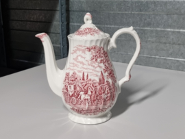 Engels rood Myott Royal Mail Koffiepot