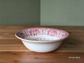 Engels rood English Ironstone Tableware EIT kasteel Neuschwanstein  21,5 cm