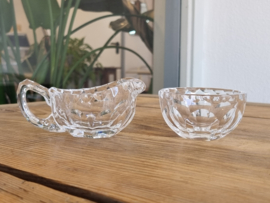 Vintage glas roomstel