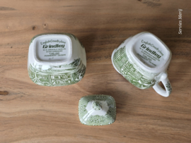 Engels groen Grindley Country Inns Roomstel