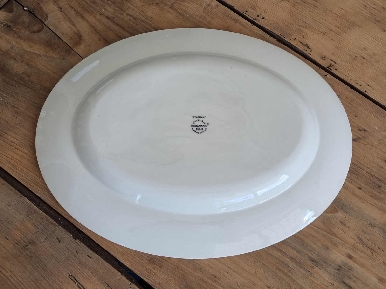 Wedgwood Conway middelgrote ovale schaal 35 cm