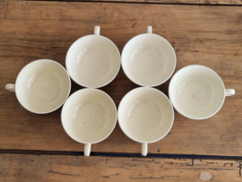 Boerenbont 418 Societe Ceramique set 6x  Thee Kop en schotel
