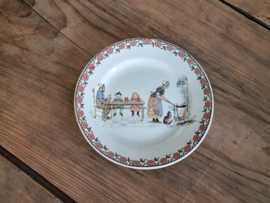 Frans Sarreguemines Enfants plat Bordje 16 cm (pannenkoeken bakken)