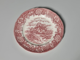 Engels rood Alfred Meakin English Village Ontbijtbordje 20 cm