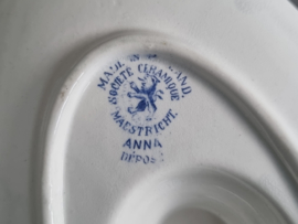 Anna Licht Blauw Societe Ceramique Sauskom op vaste onderschotel