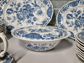 Engels Ridgway Windsor blauw Eetservies 8 personen