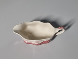 Engels rood Johnson Bros Olde English Countryside sauskom met oor