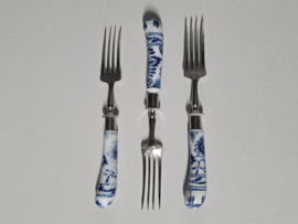 Zwiebelmuster onbekend merk set 3x Vork