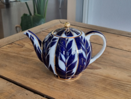 Lomonosov blauw Winternight Theepot 0,6 liter