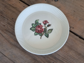 Wedgwood Moss Rose set 8x Serveerbordje met opstaande rand 15,5 cm