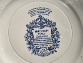 Engels blauw Mix & Match Set 6x dinerbord 25 - 25,5 cm