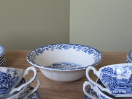 Engels blauw Jachtservies Myott's Country Life Eetservies 6 personen
