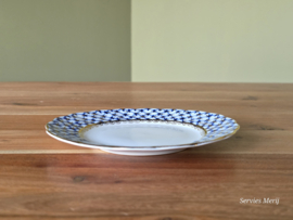 Lomonosov blauw Cobalt bordje 15 cm
