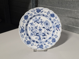 Zwiebelmuster Huttensteinach ontbijtbord (golvende rand) 19 cm