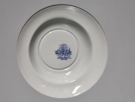 Engels blauw W.R. Midwinter Rural England diep bord 22,5 cm