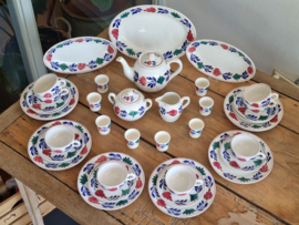 Oud Boerenbont Societe Ceramique 483a Ontbijtservies 8-pers.