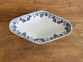 Sarreguemines Vichy ruitvormig schaaltje 25 cm