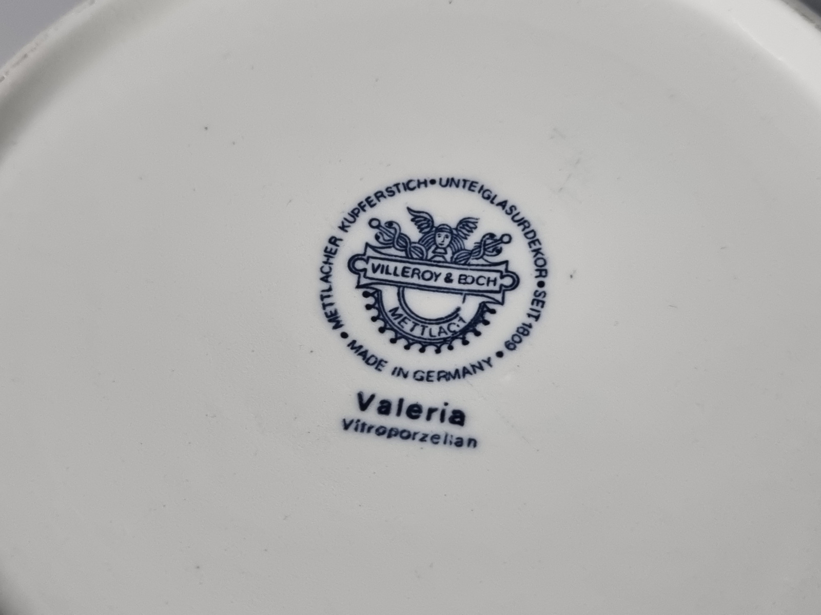 Villeroy en Boch Valeria blauw Dekschaal Terrine