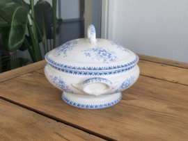 Anna Licht Blauw Societe Ceramique Dekschaal Terrine