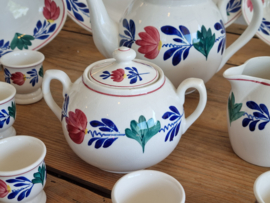 Oud Boerenbont Societe Ceramique 483a Ontbijtservies 8-pers.