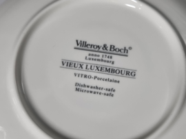 Alt Vieux Luxembourg set 5x Thee kop en schotel ø 9 cm (Nieuwste zwarte stempel)