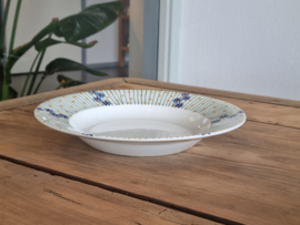 Societe Ceramique Schrijfnamendecor Bussum Diep Soep Pasta Bord 23 cm
