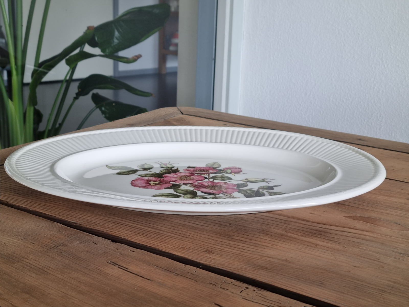 Wedgwood Briar Rose ovale schaal 40 cm