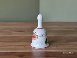 Engels Mason's Christmas Village 1983 Kerstservies tafelbel