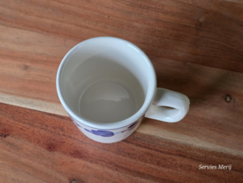 Royal Boch Boerenbont blauw Boerenblauw set 6x mok met oor Roeland 0,2 ltr