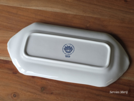 Villeroy en Boch Valeria blauw langwerpige schaal 31,5 cm