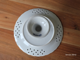Blue Danube Schaal hoge tazza met ajour rand 26 cm