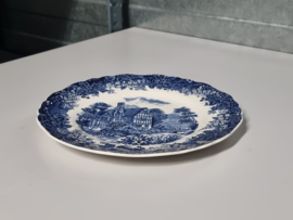 Engels blauw Meakin Romantic England Ontbijtbordje 20 cm